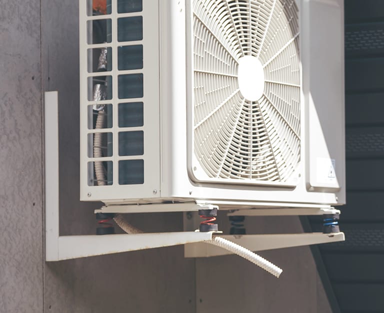 Support System for A/C Unit