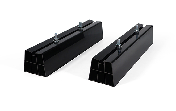 Black PVC Ground Blocks